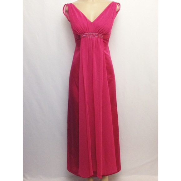 David's Bridal Dresses & Skirts - Davids Bridal Long Formal Dress Size 0 Hot Pink,